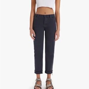 MOTHER Women's Skinny Jeans - The Scrapper Cuff Ankle Fray